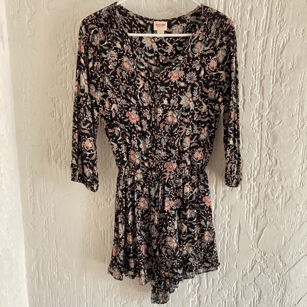 Mossimo Floral Romper Size XS
